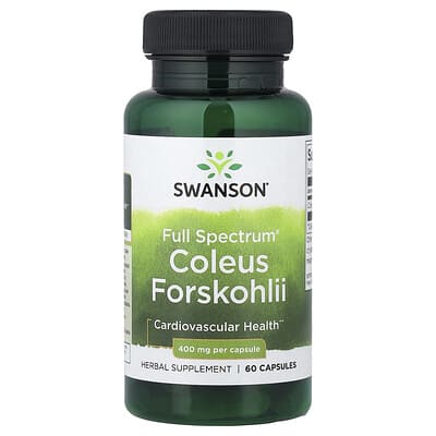 Swanson, Full Spectrum® Coleus Forskohlii, 400 mg, 60 Capsules