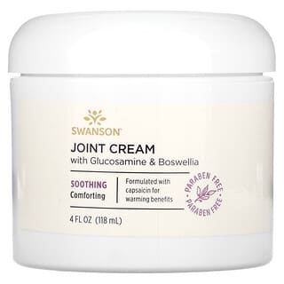 Swanson, Joint Cream with Glucosamine & Boswellia, 4 fl oz (118 ml)