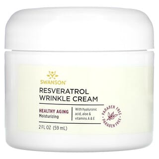 Swanson, Resveratrol Wrinkle Cream, 2 fl oz (59 ml)