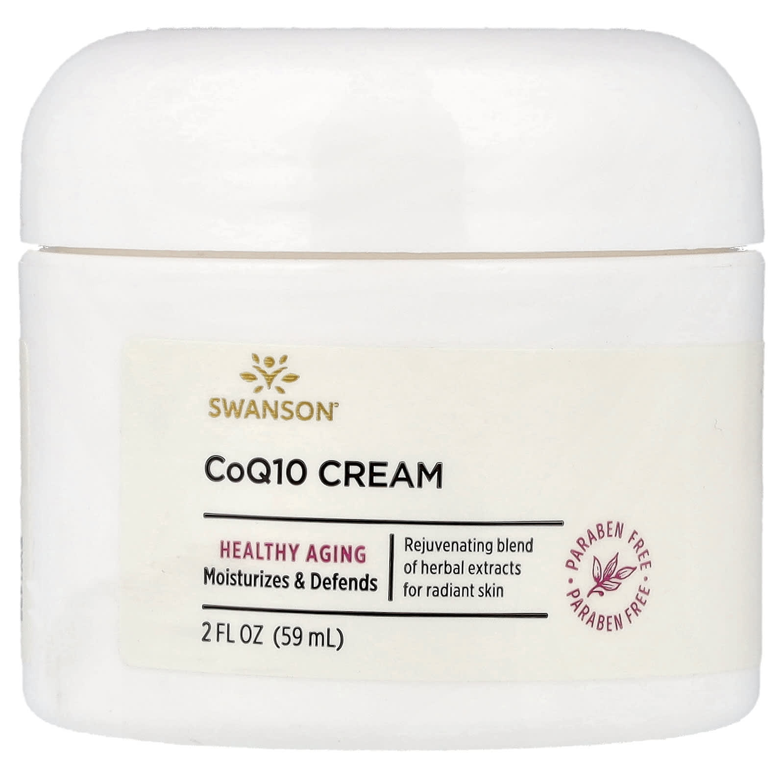 コエンザイムQ10クリーム、59ml（2液量オンス）