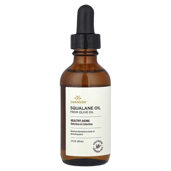 Swanson Vitamins, Squalanöl, 59 ml (2 fl. oz.)
