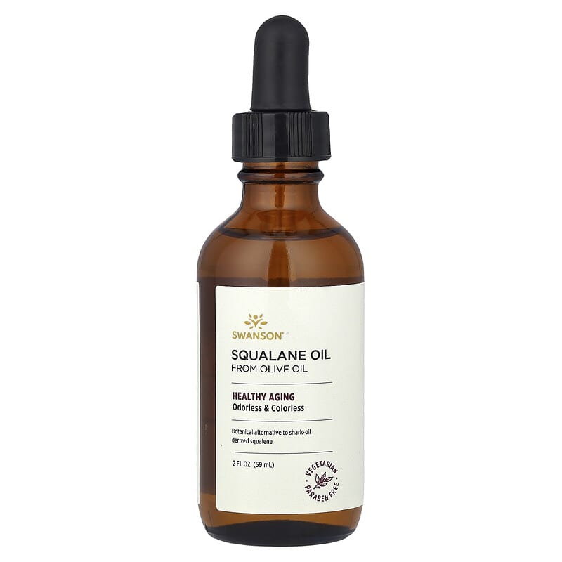 スクワランオイル、59ml（2液量オンス）
