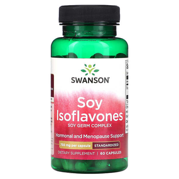 Swanson, 大豆イソフラボン、750mg、60粒