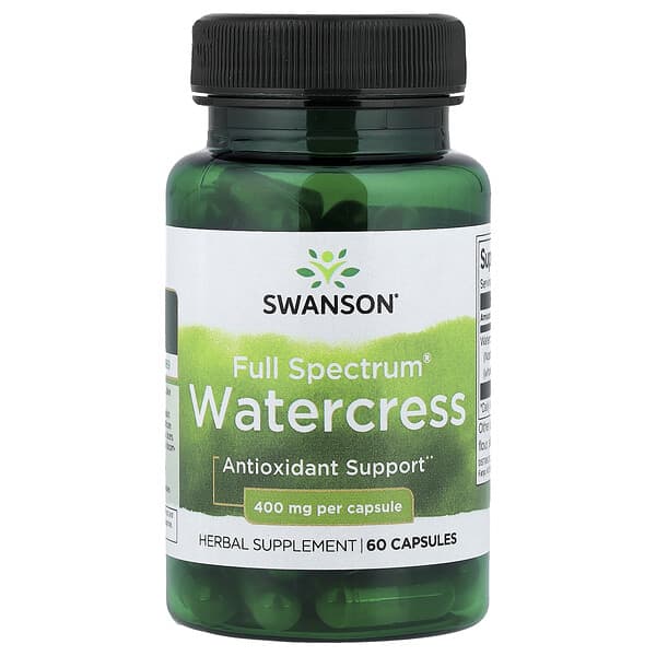 Full Spectrum® Watercress, 400 mg, 60 Capsules