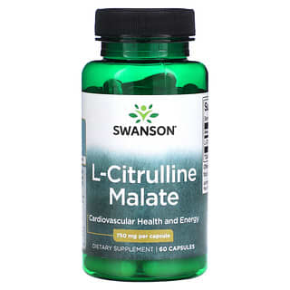 Swanson, L-Citrulline Malate, 750 mg, 60 Capsules