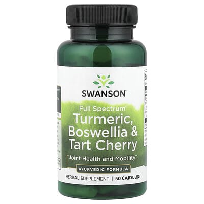 Swanson, Multifaceted®, Turmeric, Frankincense and Tart Cherry, 60 Capsules