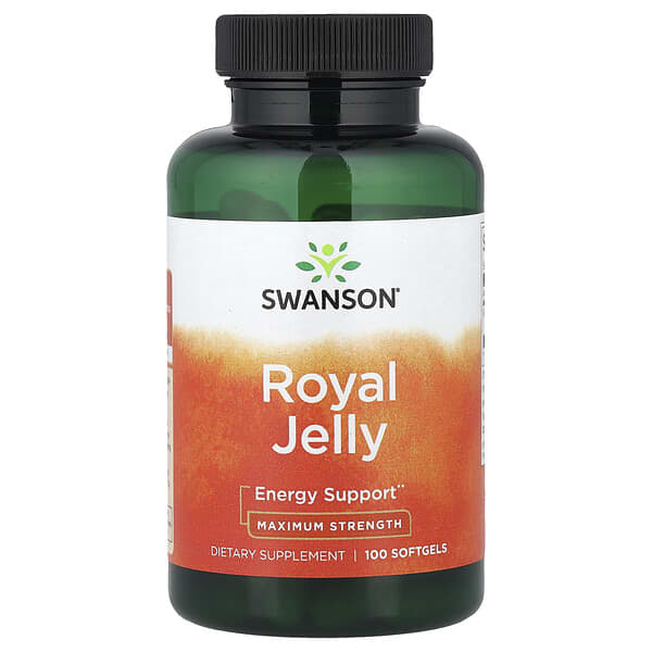 Swanson, Royal Jelly, Maximum Strength, 100 Softgels (333.33 mg per Softgel)