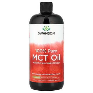 Swanson Vitamins, 100% чистое масло MCT, 946 мл (32 жидк. унции)