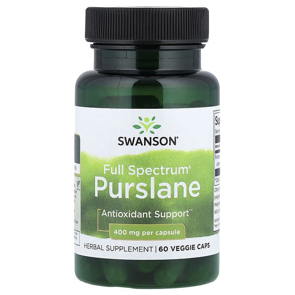 Full Spectrum® Purslane, 400 mg, 60 Veggie Caps