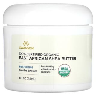 Swanson, Manteca de karité orgánica del este de África`` 118 ml (4 oz. Líq.)