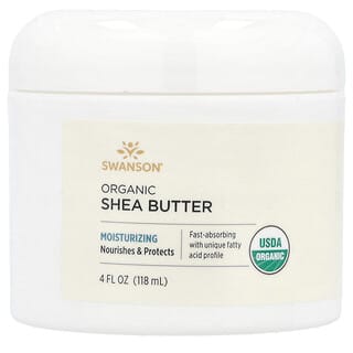 Swanson, Organic Shea Butter, 4 fl oz (118 ml)