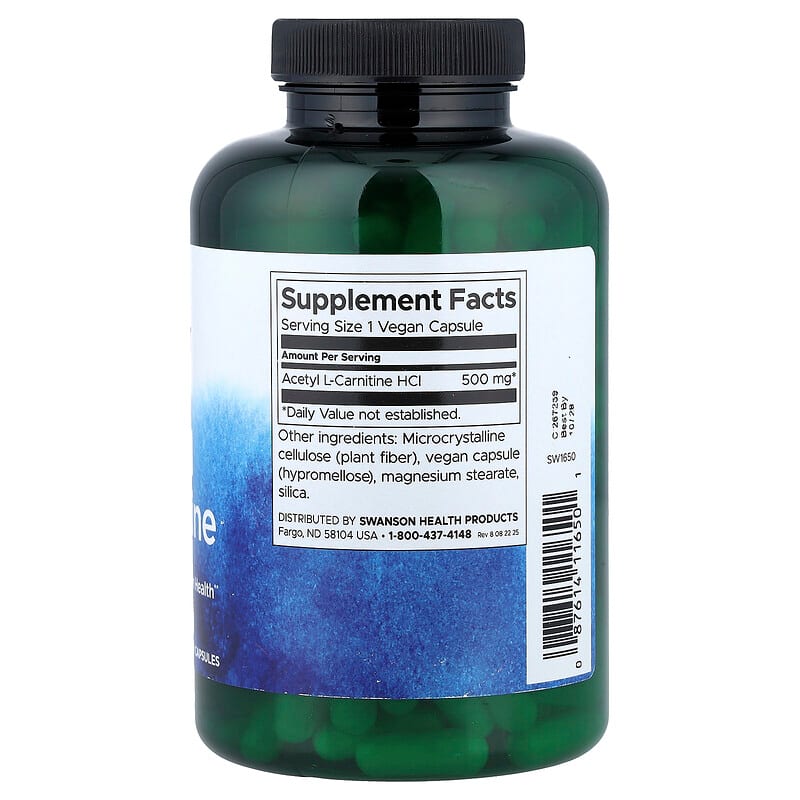 best vegan l carnitine Acetyl L-Carnitine, 500 mg, 240 Capsules Semaglutide Long-Term Side Effects: