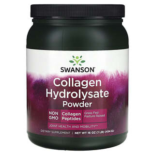 Swanson, Collagen Hydrolysate Powder, 1 lb (454 g)
