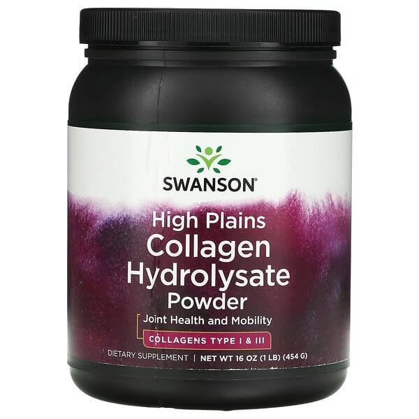 Swanson‏, High Plains Collagen Hydrolysate Powder, 16 oz (454 g)