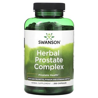 Swanson, Herbal Prostate Complex with Saw Palmetto, Pygeum and Stinging Nettle, 200 Capsules