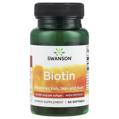 Swanson, Biovitamins, 10,000 mcg, 60 Softgels