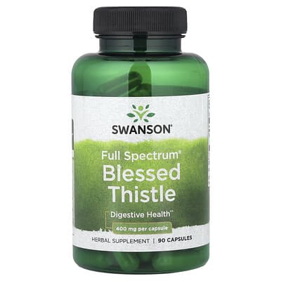 Swanson, Many-Faced Blessed Thistle, 400 mg, 90 Capsules