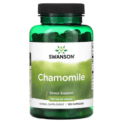 Swanson, Chamomile, 120 Capsules (350 mg per Capsule)