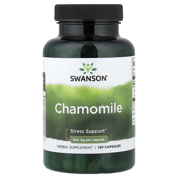 Swanson Vitamins, Chamomile, 350 mg, 120 Capsules