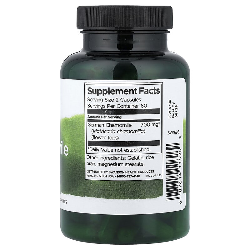 カモミール、350mg、120粒