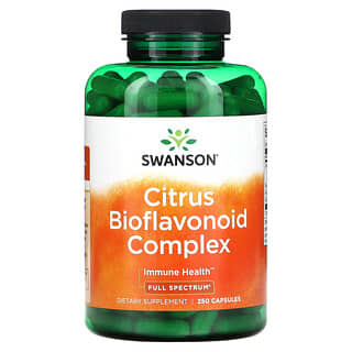 Swanson, Complexo de Bioflavonoides Cítricos, 250 Cápsulas