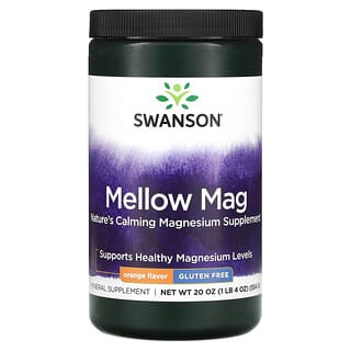 Swanson, Magnesio suave, Naranja`` 554 g (20 oz)