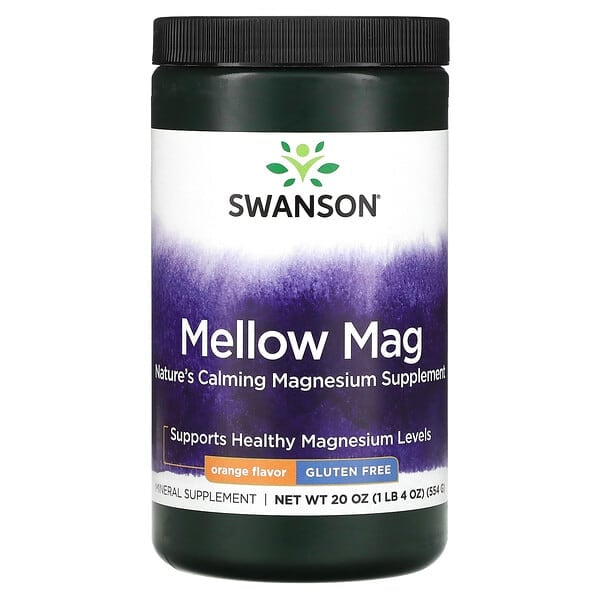 Swanson, Mellow Mag, Orange, 20 oz (554 g)