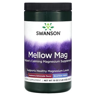 Swanson, Mellow Mag, Limonada de frambuesa`` 543 g (19 oz)