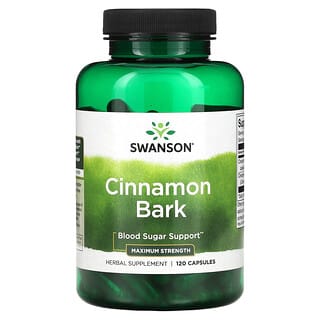 Swanson, Cinnamon Bark, Maximum Strength, 120 Capsules