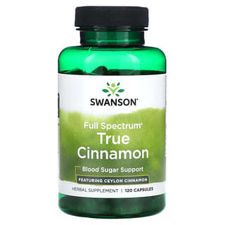 Swanson‏, Full Spectrum True Cinnamon, 120 Capsules