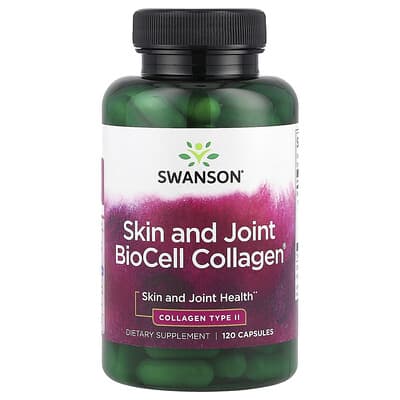 Swanson, Skin & Joints BioCell Collagen®, 120 Capsules