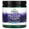 Dreifach-Magnesium-Komplex-Pulver, 400 mg, 227 g (8 oz.)