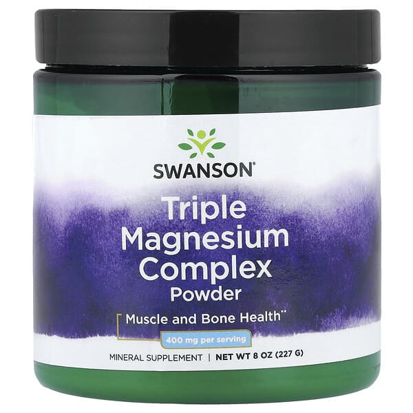 Triple Magnesium Complex Powder, 8 oz (227 g)