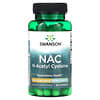NAC, N-ацетил-цистеїн, 1000 мг, 60 капсул
