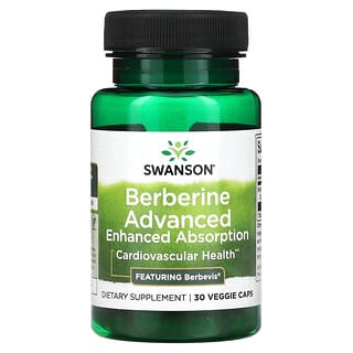 Swanson, Berberine Advanced Enhanced Absorption, 30 Veggie Caps