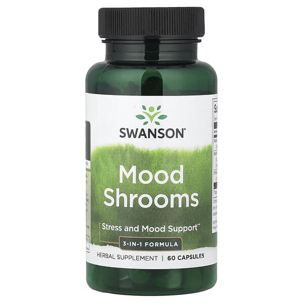 Mood Shrooms, 60 Capsules