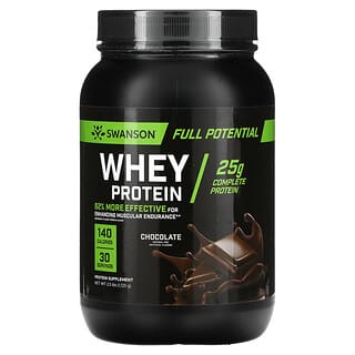 Swanson, Protéines de lactosérum, Chocolat, 2,5 lbs (1,125 g)