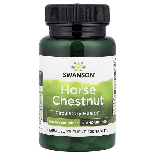 Horse Chestnut, 200 mg, 120 Tablets