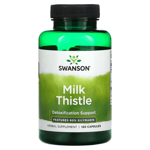 Swanson, Chardon-Marie, 120 capsules