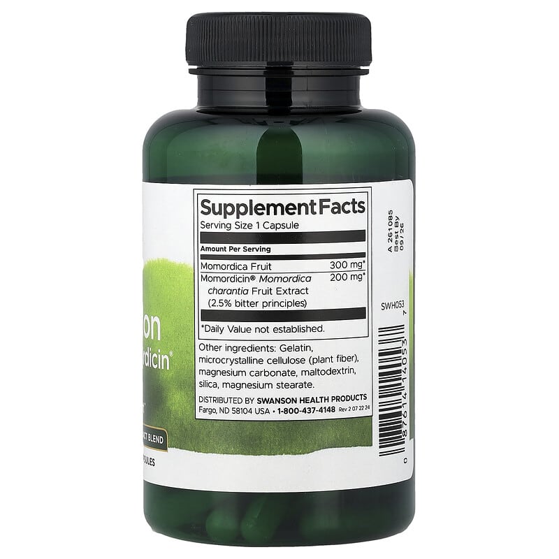 Melón amargo con Momordicin®, 120 cápsulas