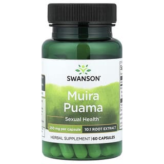 Swanson, Muira Puama, 250 mg, 60 Kapseln