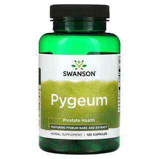 Swanson, Pygeum, 120 капсул