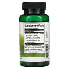 Swanson, HiActives Saure Kirsche, 465 mg, 60 Kapseln