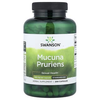 Swanson, Mucuna Pruriens, 350 mg, 200 Kapsul