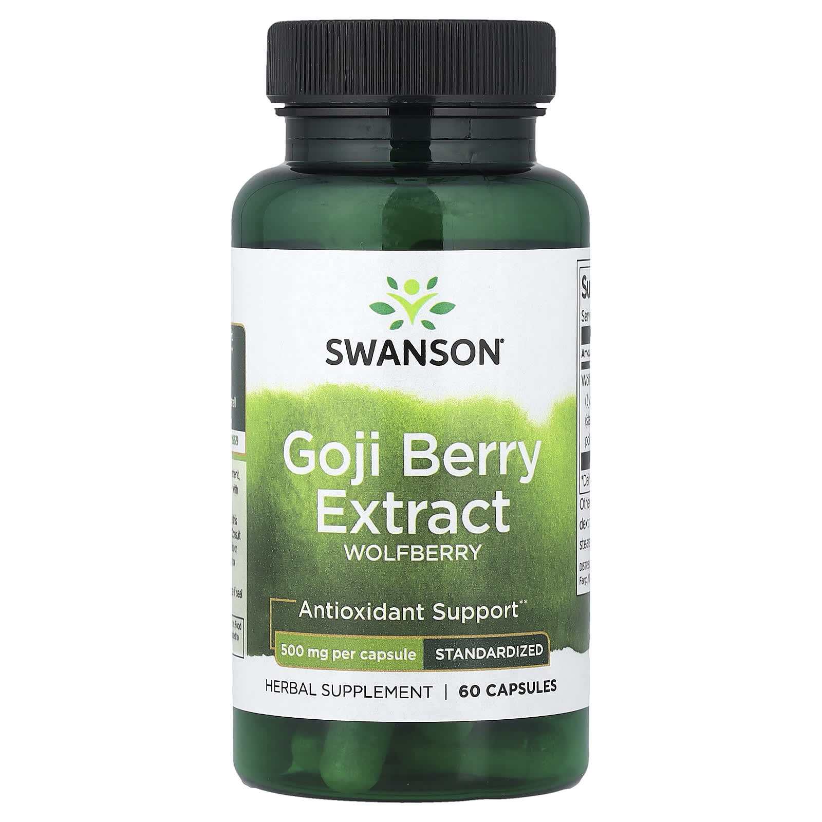 Goji Berry Extract, Standardised, 500 mg, 60 Capsules