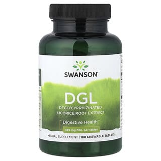 Swanson, DGL，385 毫克，180 片咀嚼片