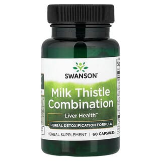 Swanson Vitamins, Milk Thistle Combination, 60 Capsules