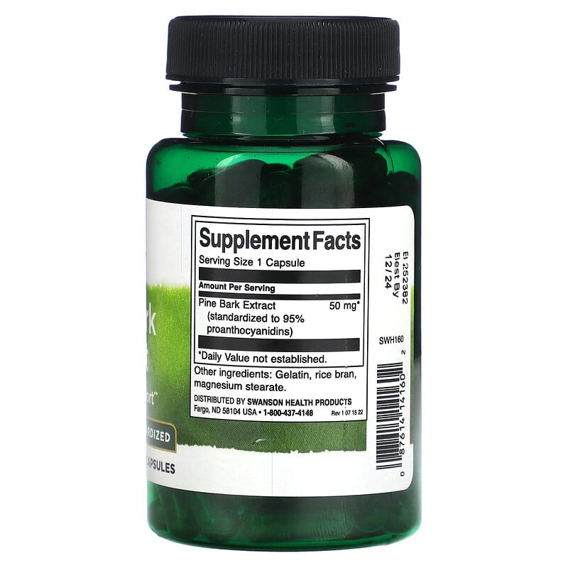 Pine Bark Extract in Capsules, Polar Bear Health & Water