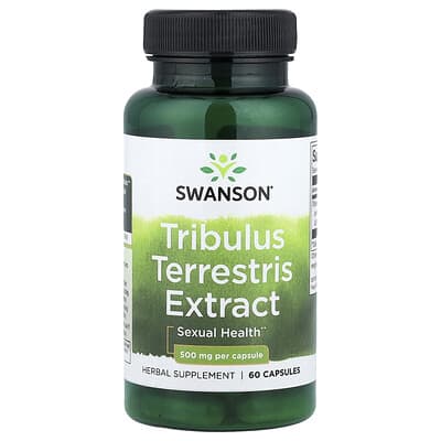 Swanson, Tribulus Terrestris Extract, 500 mcg, 60 Capsules
