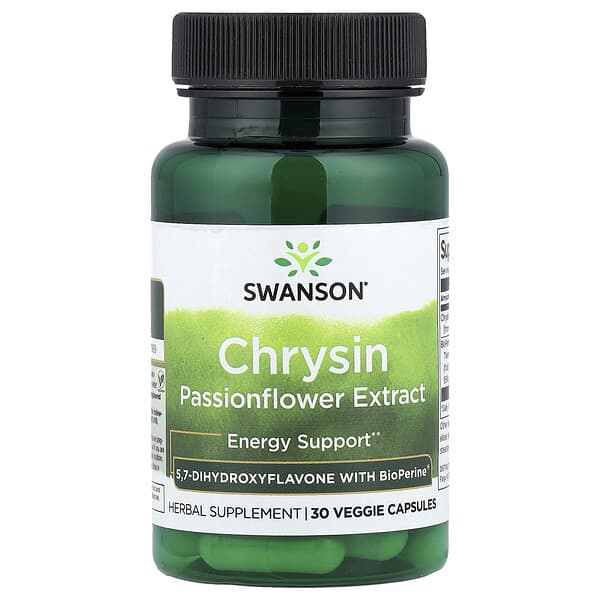 Chrysin, 30 Veggie Capsules
